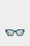 Hype Blue Horn Optical Glasses图片编号1