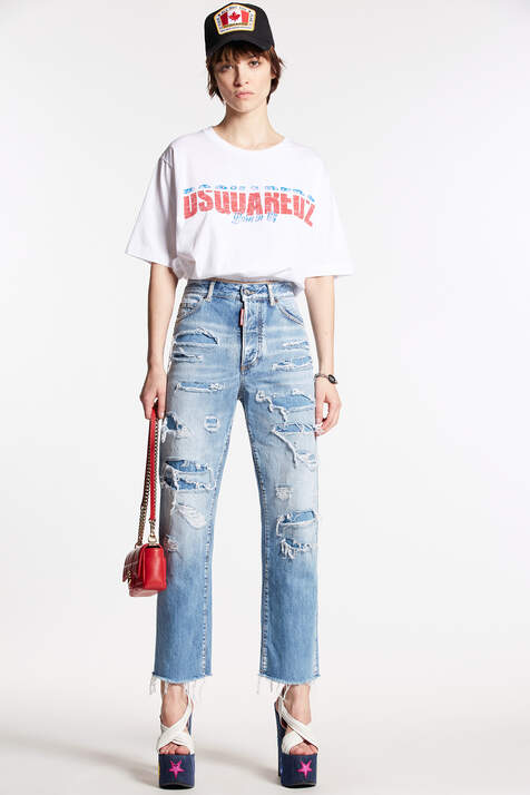 Transparant Elementair Aarde Women's Jeans and Denim | DSQUARED2