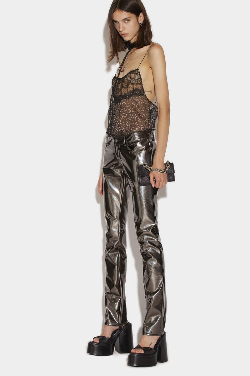 Low Waist Bumster Trousers immagine numero 3