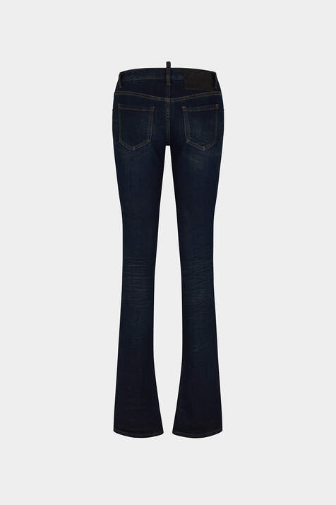 Icon Black Dusty Wash Trumpet Jeans image number 4