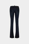 Icon Black Dusty Wash Trumpet Jeans image number 2