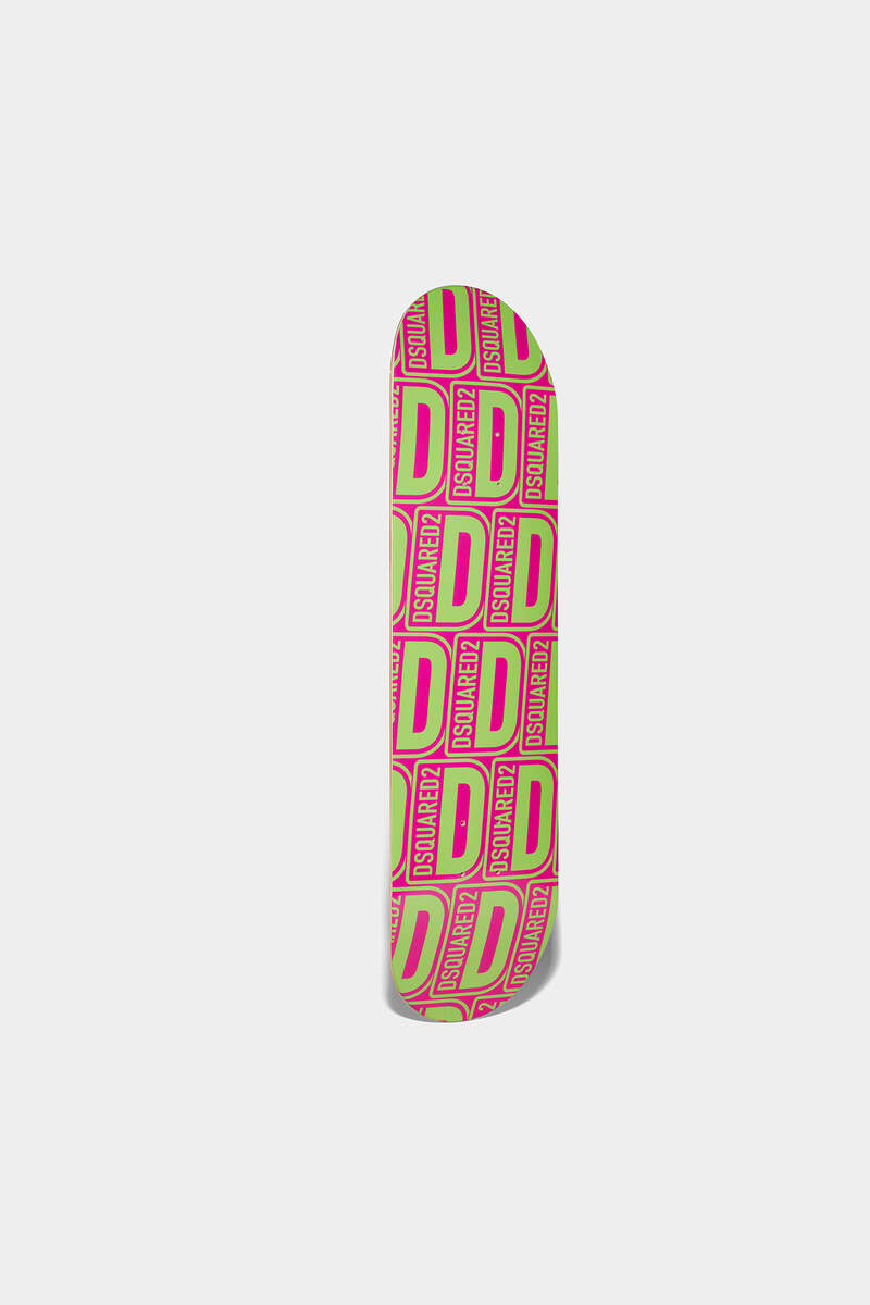 All Over D Neon Skateboard图片编号2