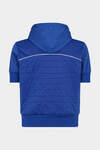 Short Sleeves Hoodie Zip Sweatshirt image number 2