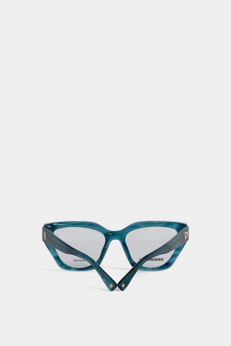 Hype Blue Horn Optical Glasses图片编号3