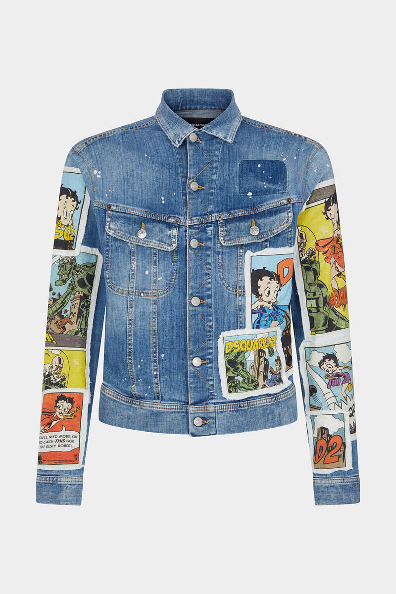 Betty Boop Jeans Jacket immagine numero 1