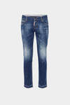 Medium White & Blue Spots Sharpei Jeans Bildnummer 1
