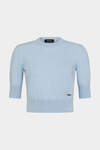 Cropped Knit Pullover image number 1