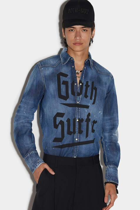 Goth Surfer Classic Western Shirt