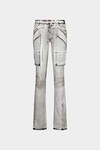 Icon White Coal Wash Trumpet Jeans image number 1