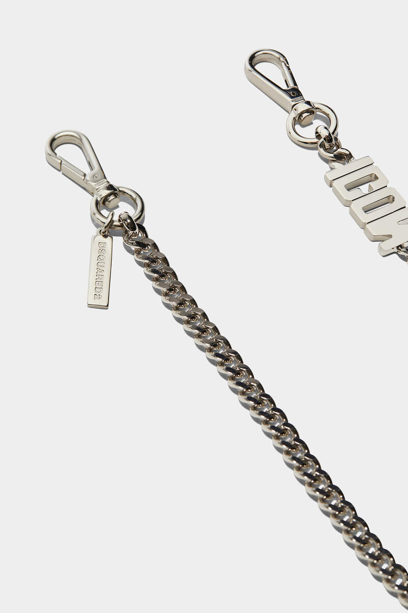 Icon Brand jean chain in silver