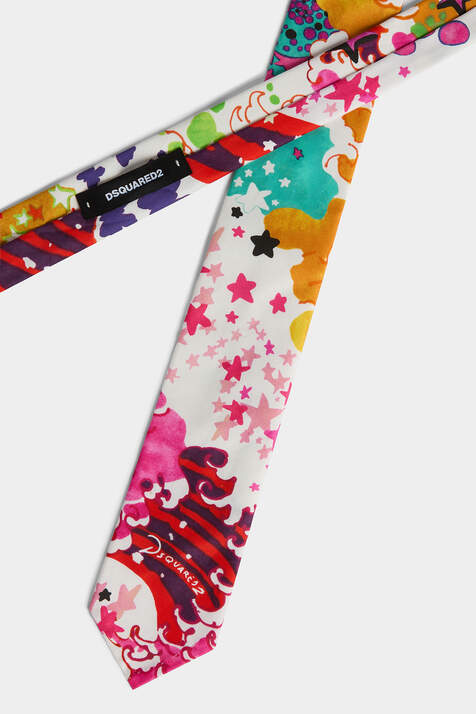 Multicolor Printed Tie 画像番号 3