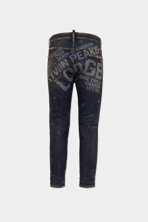 Dark Sedona Wash Relax Long Crotch Jeans image number 4