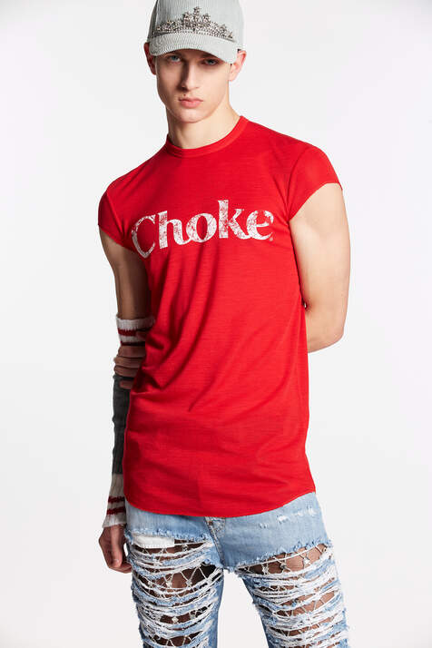 Dyed Choke T-shirt image number 3