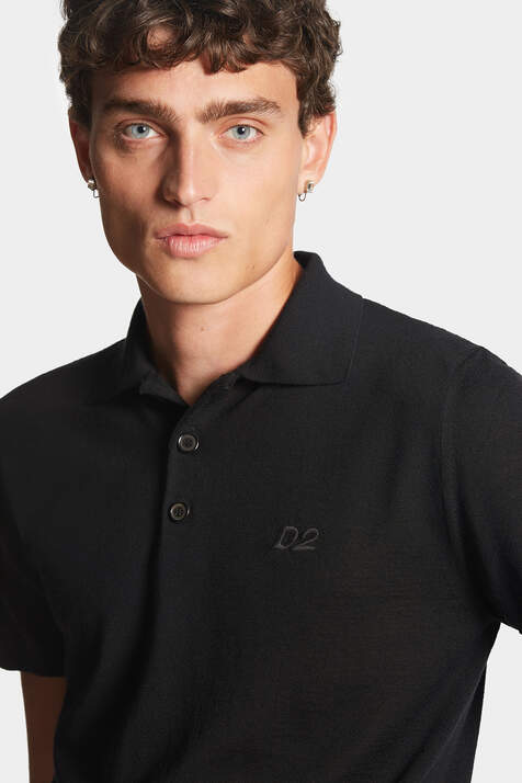 D2 Knit Polo Shirt image number 5