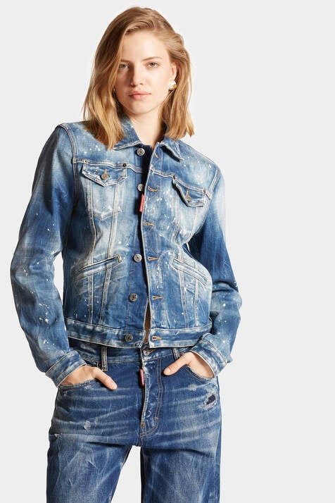 Medium Kinky Wash Boyfriend Jeans Jacket