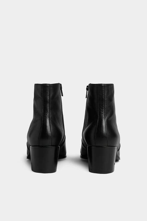 Vintage Leather Ankle Boot immagine numero 3