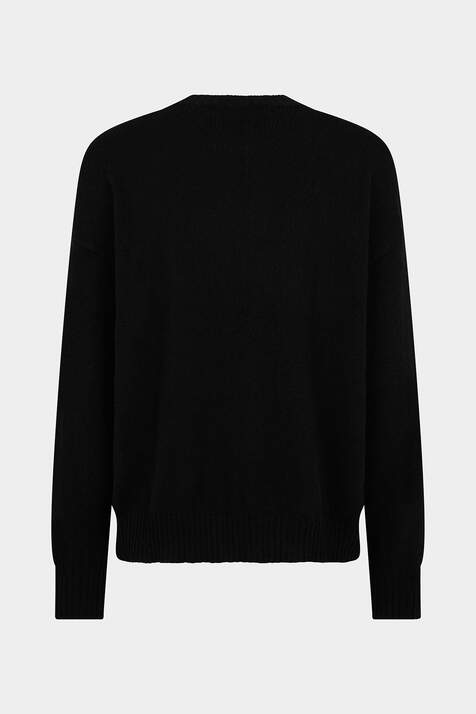 Gothic Knit Crewneck Pullover image number 4