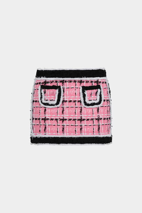 Bouclé Super Mini Skirt 画像番号 3