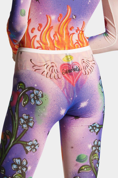 All Over Printed Legging image number 5