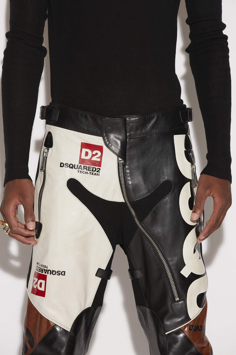 Leather Racing Trousers image number 4
