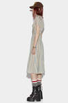 Deep-V Longuette Dress image number 4