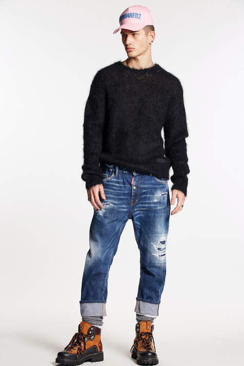 Dark Ripped Wash Big Brother Jeans