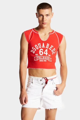 Darlin' Cool Fit Sleeveless Cropped T-Shirt 
