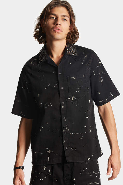 Icon Studded Short Sleeves Shirt