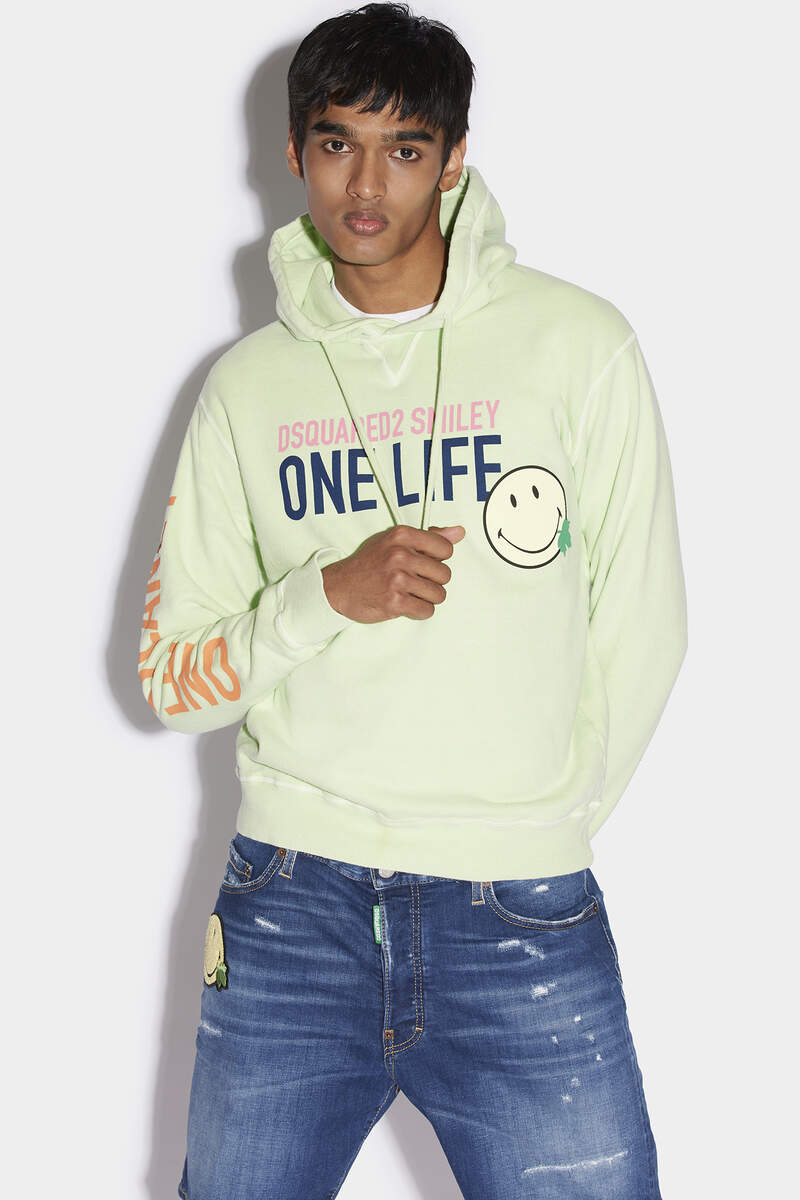 Smiley Organic Cotton Cool Fit Sweatshirt image number 1