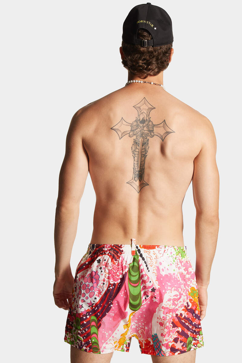 All Over Printed Boxer Midi image number 4