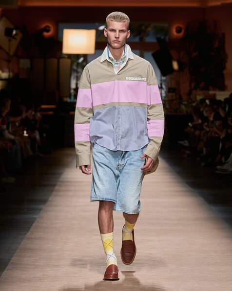 Preppy Pastel Polo Shirt image number 5