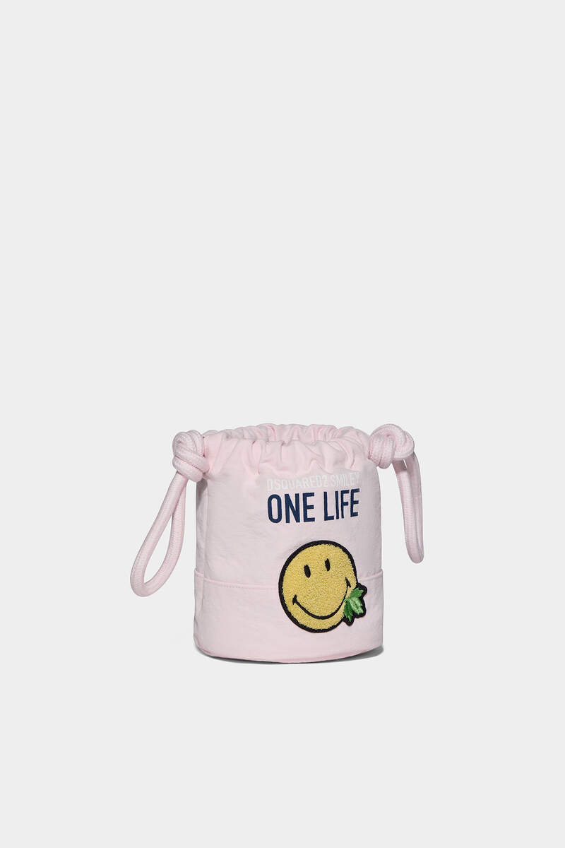 Smiley Organic Cotton Bubble Pouch image number 3