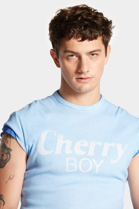 Cherry Boy Choke Fit T-Shirt numéro photo 6
