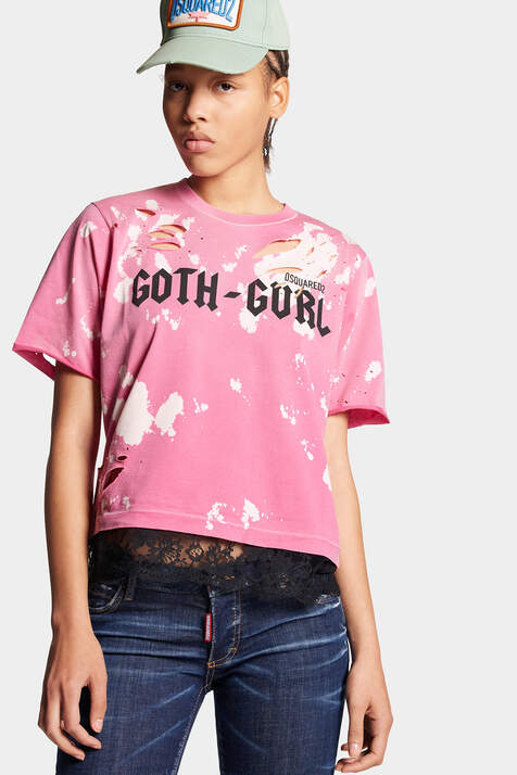 Goth-Gurl Lace T-shirt