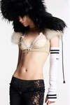Feather Goth Bra Top image number 1