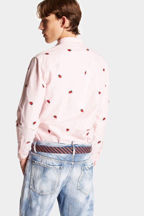 Embroidered Fruits Shirt图片编号2