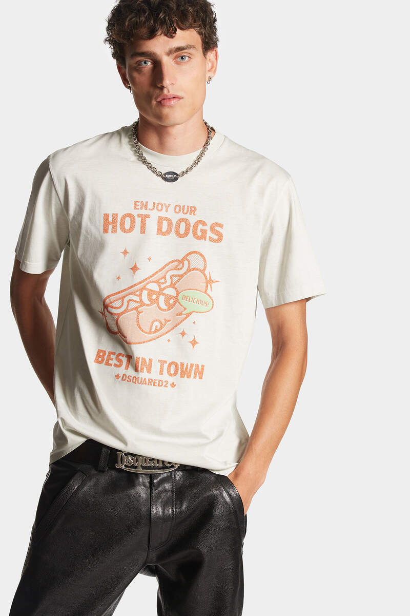 Hot Dogs Regular Fit T-Shirt immagine numero 3