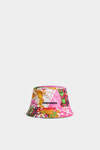 Multicolor Printed Bucket Hat immagine numero 4