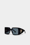 Hype Black Sunglasses image number 1
