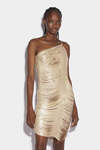 Asymetrical Strap Midi Dress image number 3