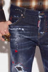 Dark Destination Love Wash Cool Girl Cropped Jeans immagine numero 4