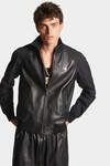 Mixed Leather Bomber image number 3