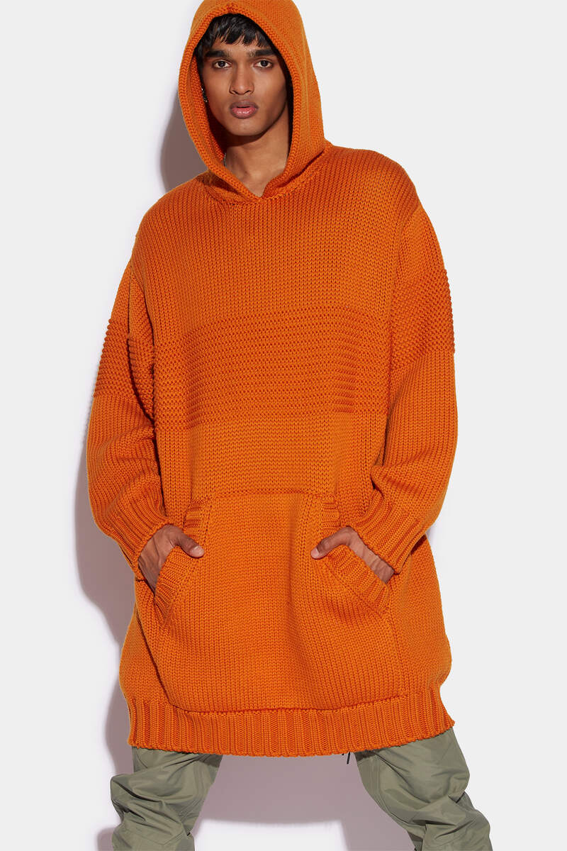 Highland Maxi Knitted Hoodie 画像番号 3