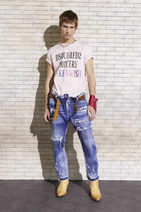 Dark Ripped Wash Big Brother Jeans image number 8