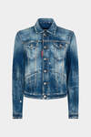 Medium Kinky Wash Boyfriend Jeans Jacket image number 1