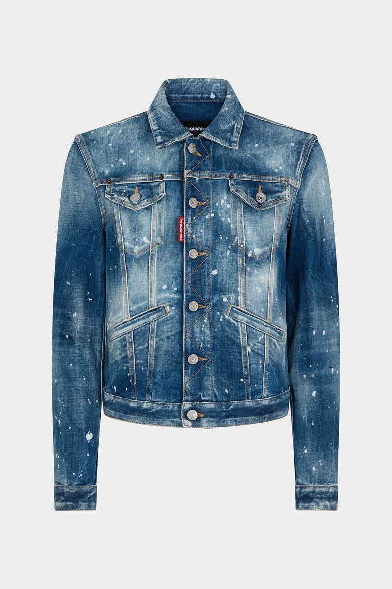Medium Kinky Wash Boyfriend Jeans Jacket Bildnummer 1