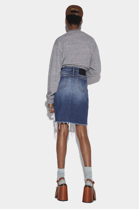 Fringed Midi Skirt image number 2