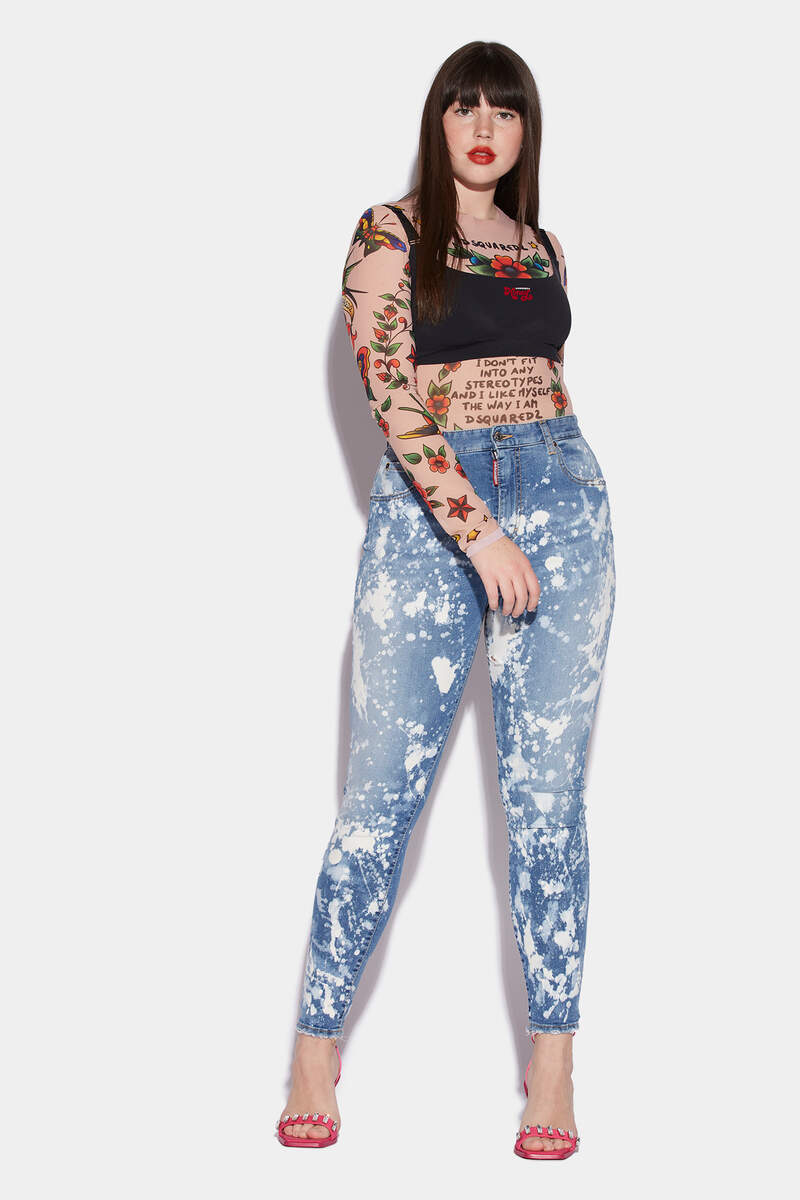 Honey High Waisted Twiggy Jeans image number 3