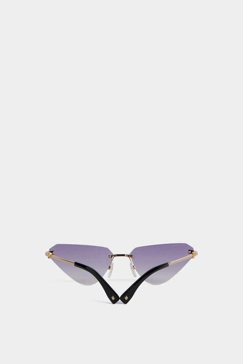 Hype Gold Violet Sunglasses immagine numero 3