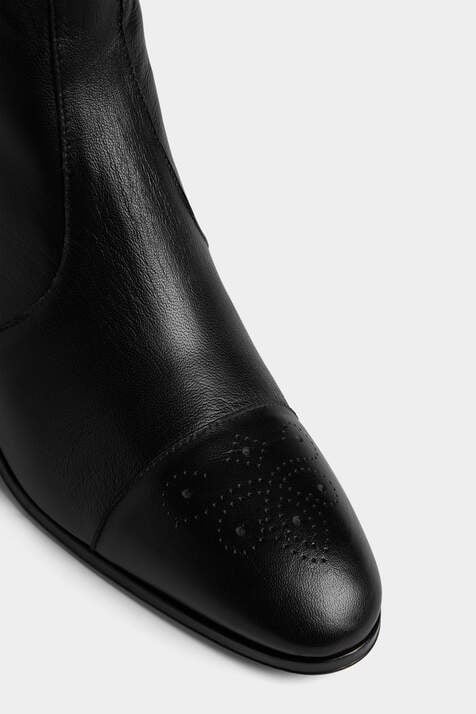 Vintage Leather Ankle Boot número de imagen 4